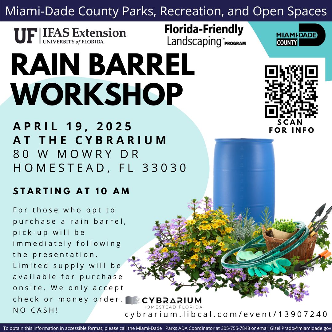 Rain Barrels at The Cybrarium Ad